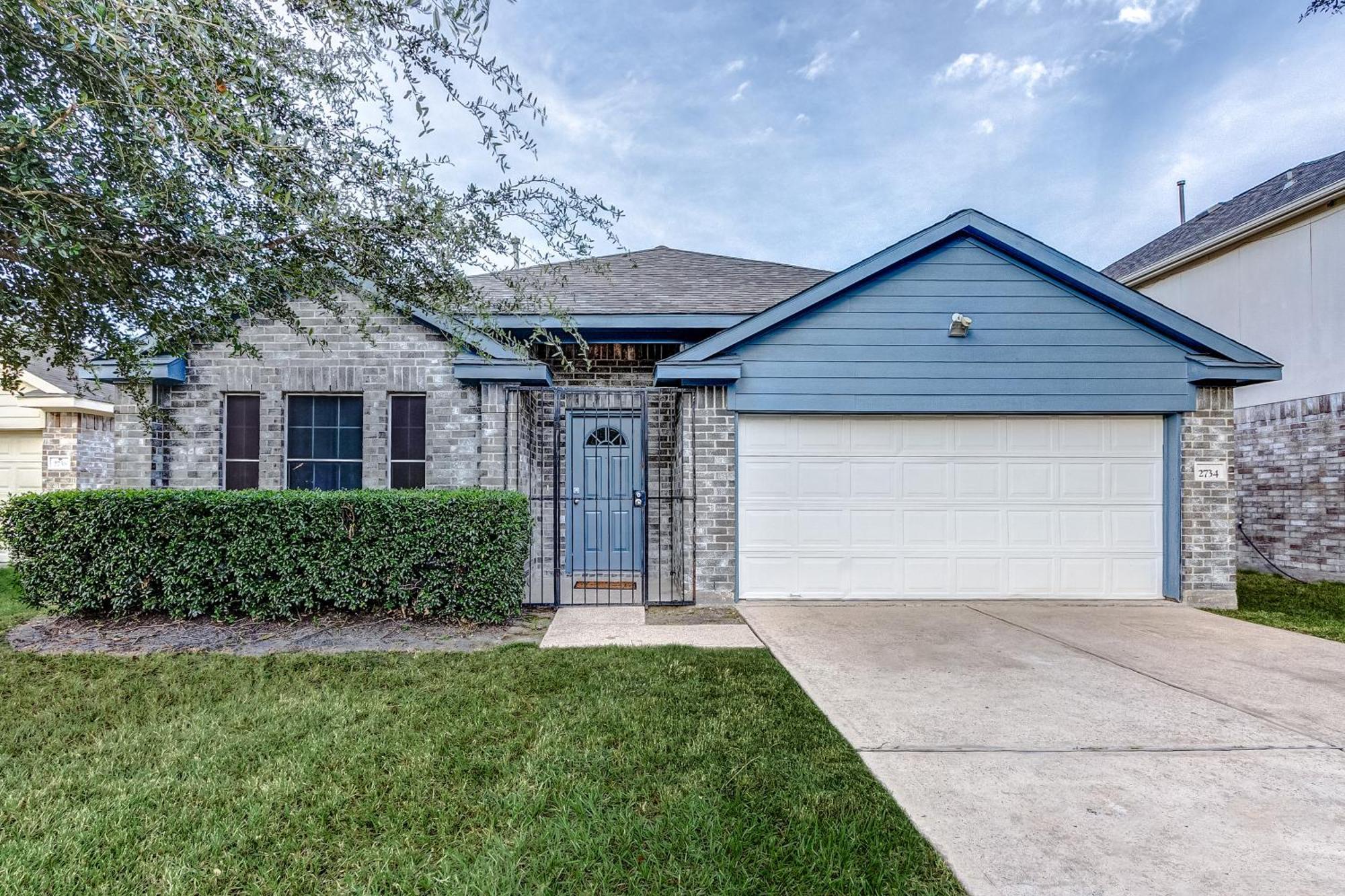 Houston Blue House Villa Bagian luar foto